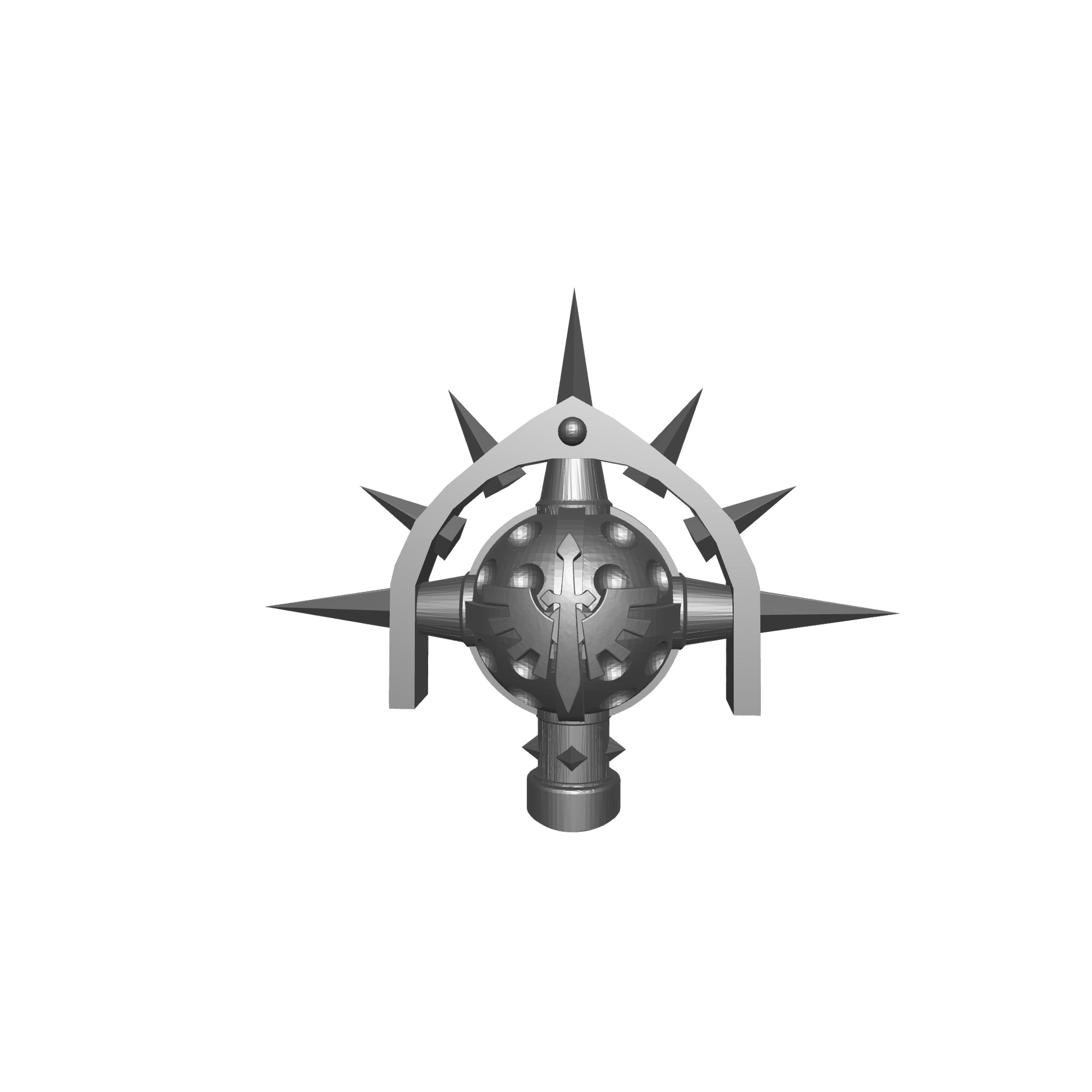 Dark Angels Legion Censer Ver. 02 Backpack Mount for JoyToy Loyalist Marine Action Figure Custom 1:18th Scale Part