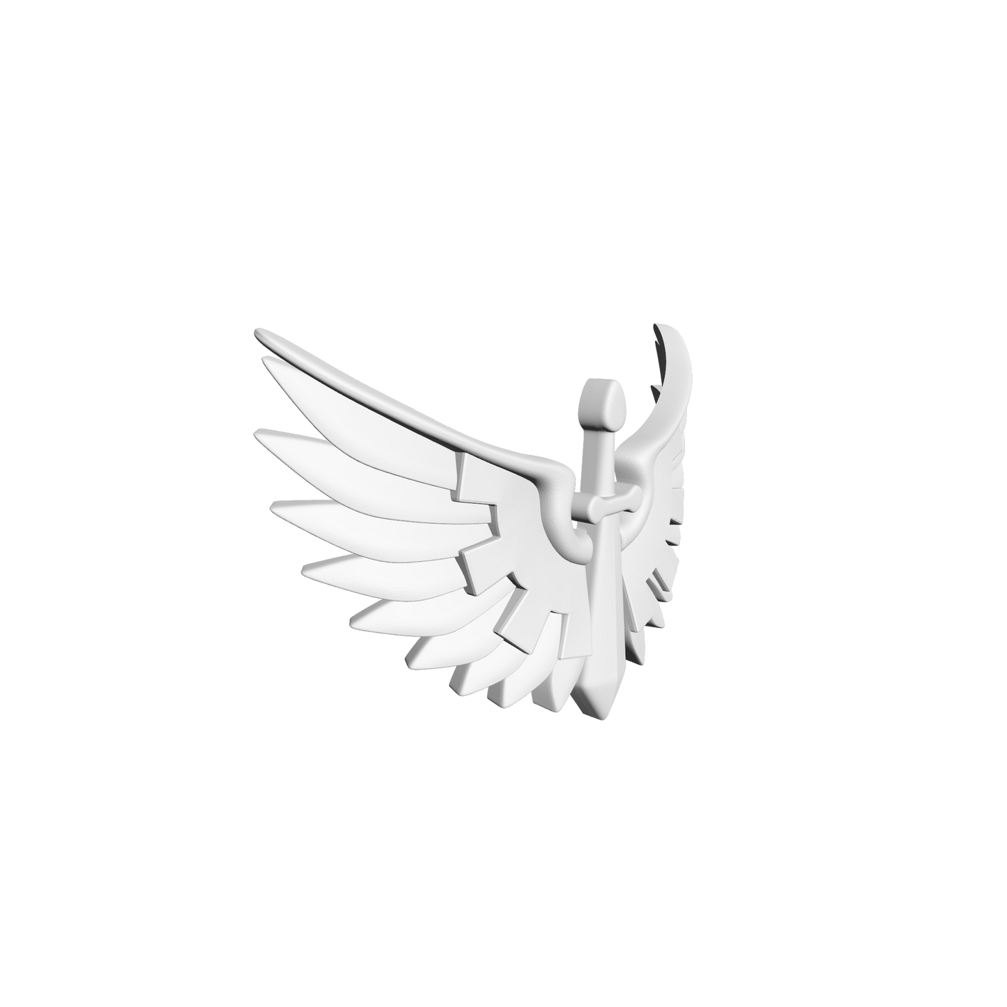 Dark Angels Legion Chestplate Decal V. 01 for JoyToy Loyalist Marine Action Figures Custom 1:18th Scale Armor