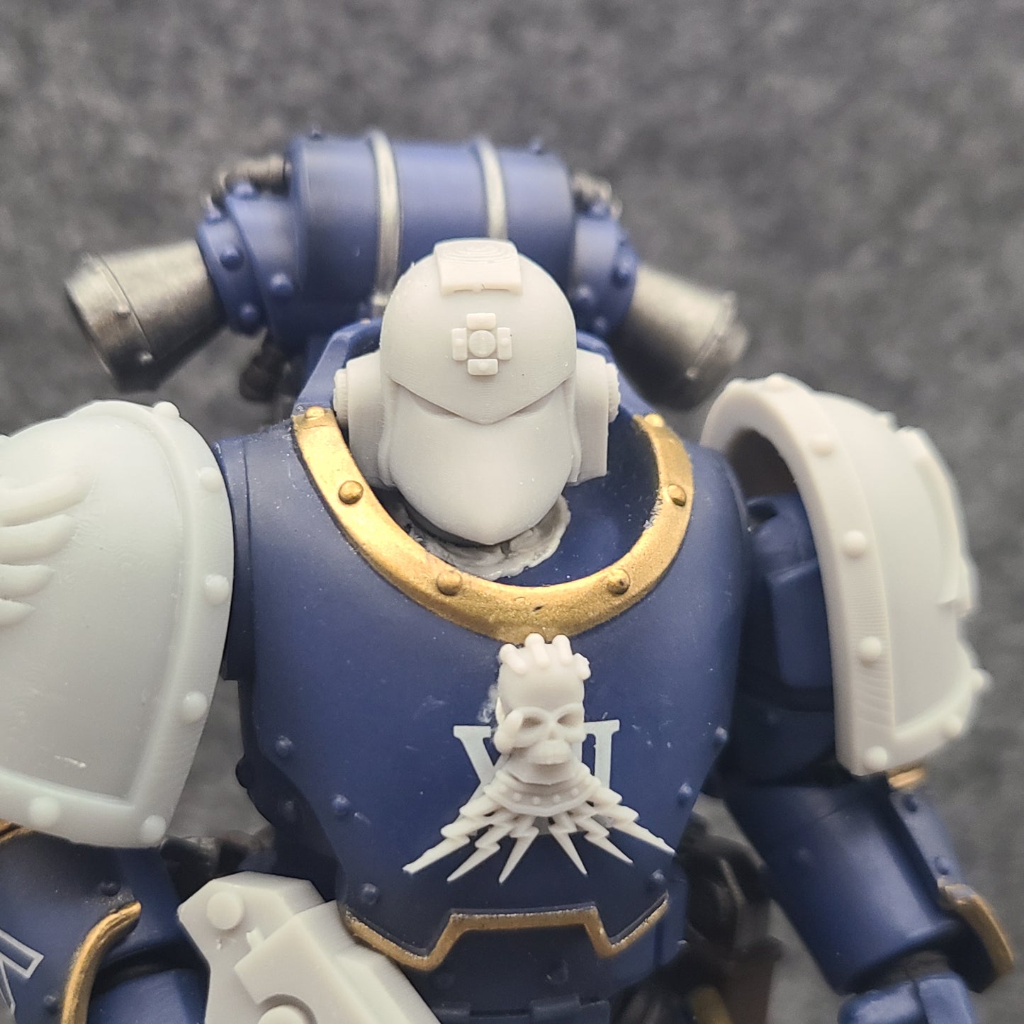 Retributors Chapter Chestplate Decal V2 for JoyToy Loyalist Marine Action Figures Custom 1:18th Scale Armor