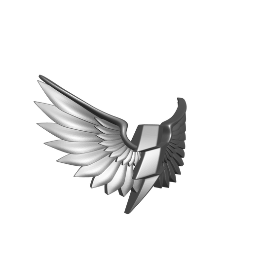 White Scars Legion Chestplate Decal for JoyToy Loyalist Marine Action Figures Custom 1:18th Scale Armor