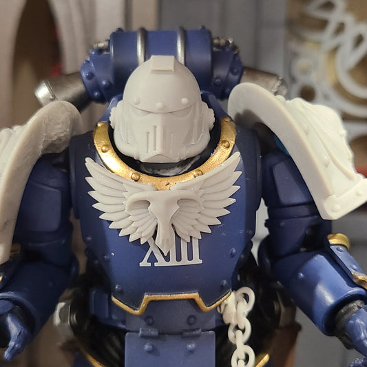 Minotaurs Chapter Chestplate Decal for JoyToy Loyalist Marine Action Figures Custom 1:18th Scale Armor
