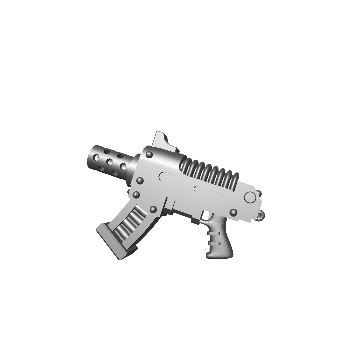 Thunder Warrior Boltgun Crusader Pattern Ver. 1 for JoyToy Loyalist Marine Action Figures Custom 1:18th Scale Parts