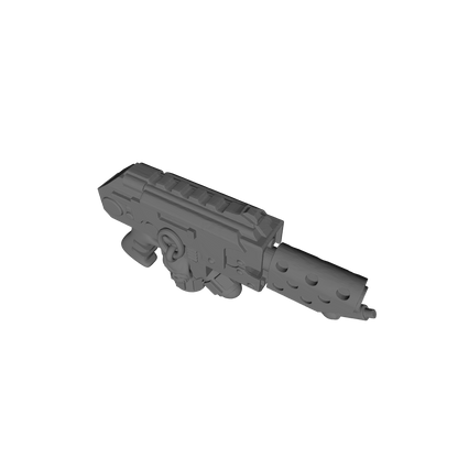 Space Marine Flamer Pyre-Gun with Skull for McFarlane Toys Space Marine Action Figures Custom 1:10th Scale Part
