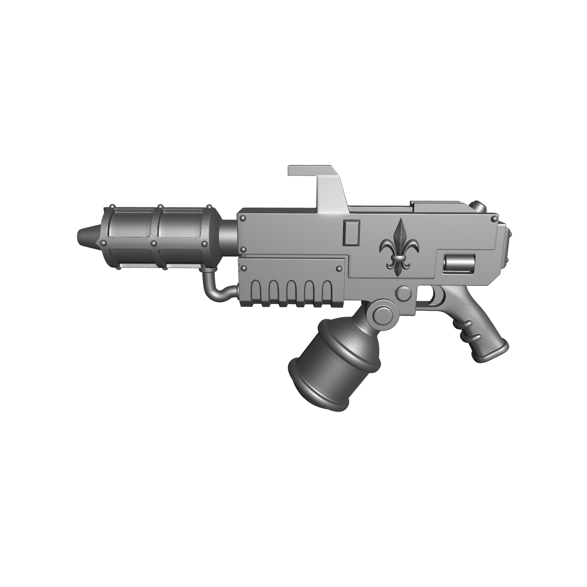 Sisters of Battle Master-crafted Flamer with Fleur-de-lis and Skull for JoyToy Adepta Soritas Action Figures
