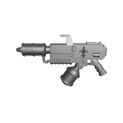 Sisters of Battle Master-crafted Flamer with Fleur-de-lis and Skull for JoyToy Adepta Soritas Action Figures