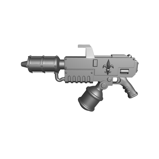 Sisters of Battle Master-crafted Flamer with Fleur-de-lis and Skull for JoyToy Adepta Soritas Action Figures