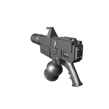 Sisters of Battle Master-crafted Flamer with Fleur-de-lis and Skull for JoyToy Adepta Soritas Action Figures