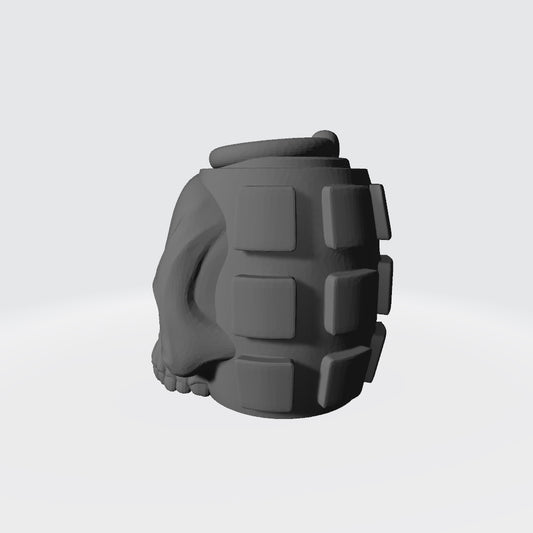 Weapon Grenade Blight Fat Quantity 5: Ranged Weapon for JoyToy Grimdark Marine Action Figures Custom 1:18th Scale Parts