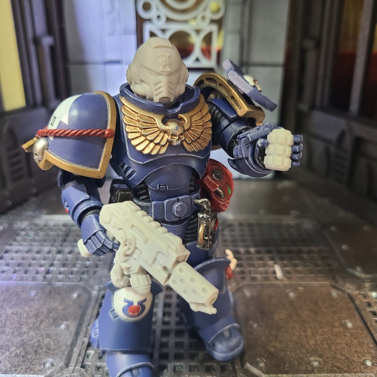 Weapon Grenade Frag Quantity 5 for JoyToy Grimdark Marine Action Figures Custom 1:18th Scale Parts