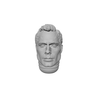 Henry Cavill Space Marine Head for JoyToy Loyalist Marine Action Figures Custom 1:18th Scale Head Swap