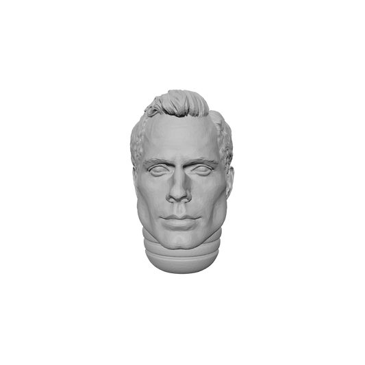 Henry Cavill Space Marine Head for JoyToy Loyalist Marine Action Figures Custom 1:18th Scale Head Swap