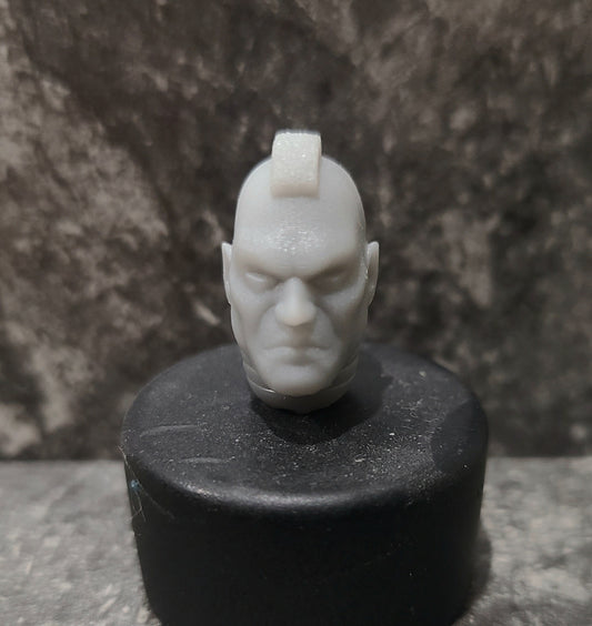 Space Marine Sergeant with Mohawk Head Swap for JoyToy Loyalist Marine Action Figures Custom 1:18th Scale