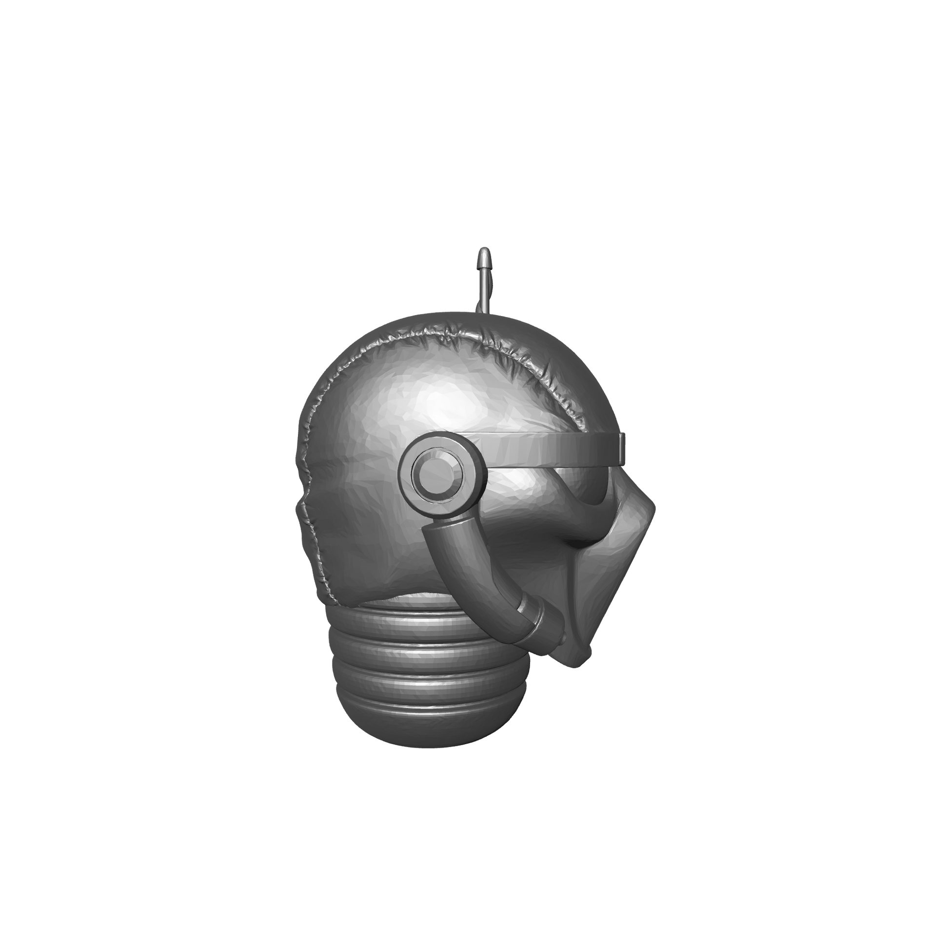 Vindicar Assassin Head with Spy Mask and Antenna for JoyToy Grimdark Action Figures Custom 1:18th Scale Upgrade