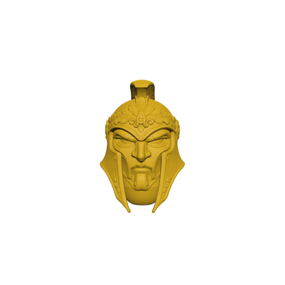 Ultramarines Legion Helmet Ancient Face Space Marine 2 for JoyToy Loyalist Marine Action Figure Custom 1:18th Scale Head