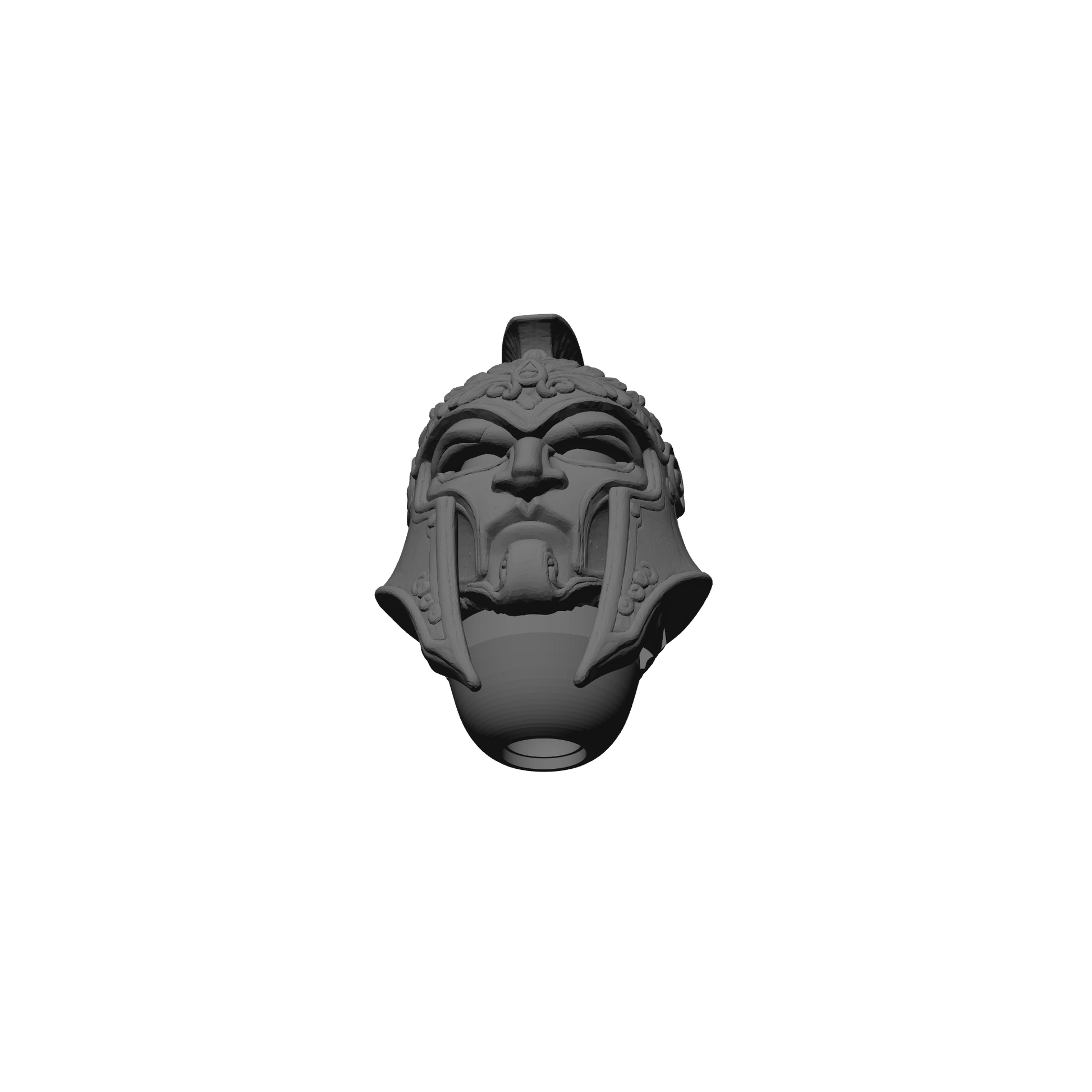 Ultramarines Legion Helmet Ancient Face Space Marine 2 for JoyToy Loyalist Marine Action Figure Custom 1:18th Scale Head