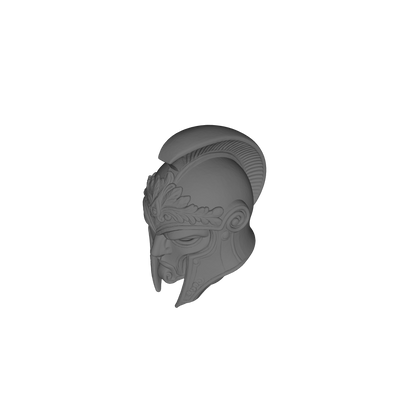 Ultramarines Legion Helmet Ancient Face Space Marine 2 for JoyToy Loyalist Marine Action Figure Custom 1:18th Scale Head