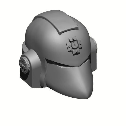 Retributors Chapter MKVI Helmet with Cross for JoyToy Loyalists Marine Action Figures Custom 1:18th Scale Helm