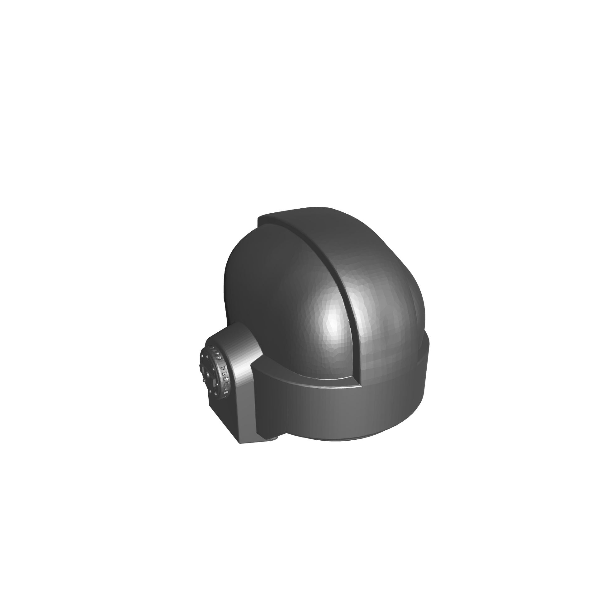 Retributors Chapter MKVI Helmet for JoyToy SM2 Sized Loyalists Marine Action Figures Custom 1:18th Scale Head Swap