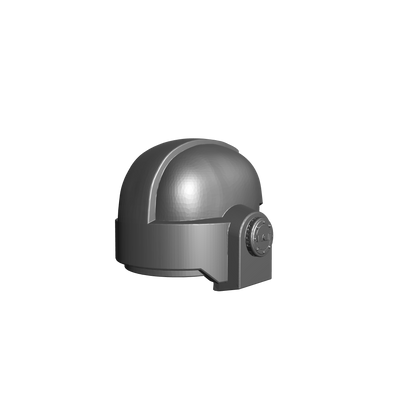 Retributors Chapter MKVI Helmet for JoyToy SM2 Sized Loyalists Marine Action Figures Custom 1:18th Scale Head Swap