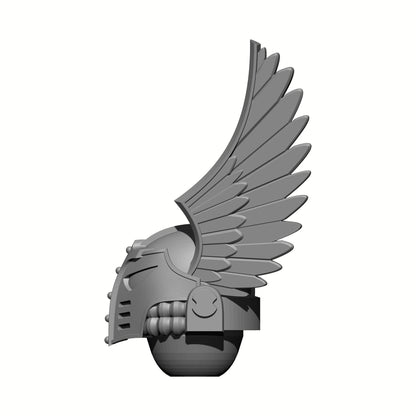 Angels Grimm 30k Winged Helm for HiPlay JoyToy Dark Angels 1:18 Scale Action Figures