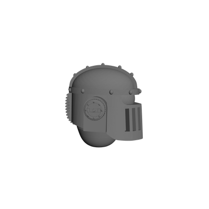 Space Marine G:2 V2 Helmet for JoyToy Grimdark Marine Action Figure Custom 1:18th Scale Head