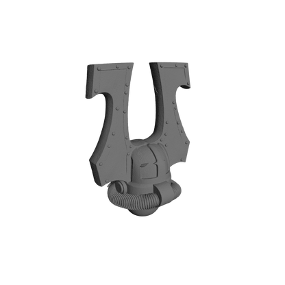 World Eaters Khorne Berzerker Skull Helmet V2 for JoyToy Traitor Marine Action Figures Custom 1:18th Scale Parts