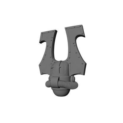 World Eaters Khorne Berzerker Skull Helmet V2 for JoyToy Traitor Marine Action Figures Custom 1:18th Scale Parts