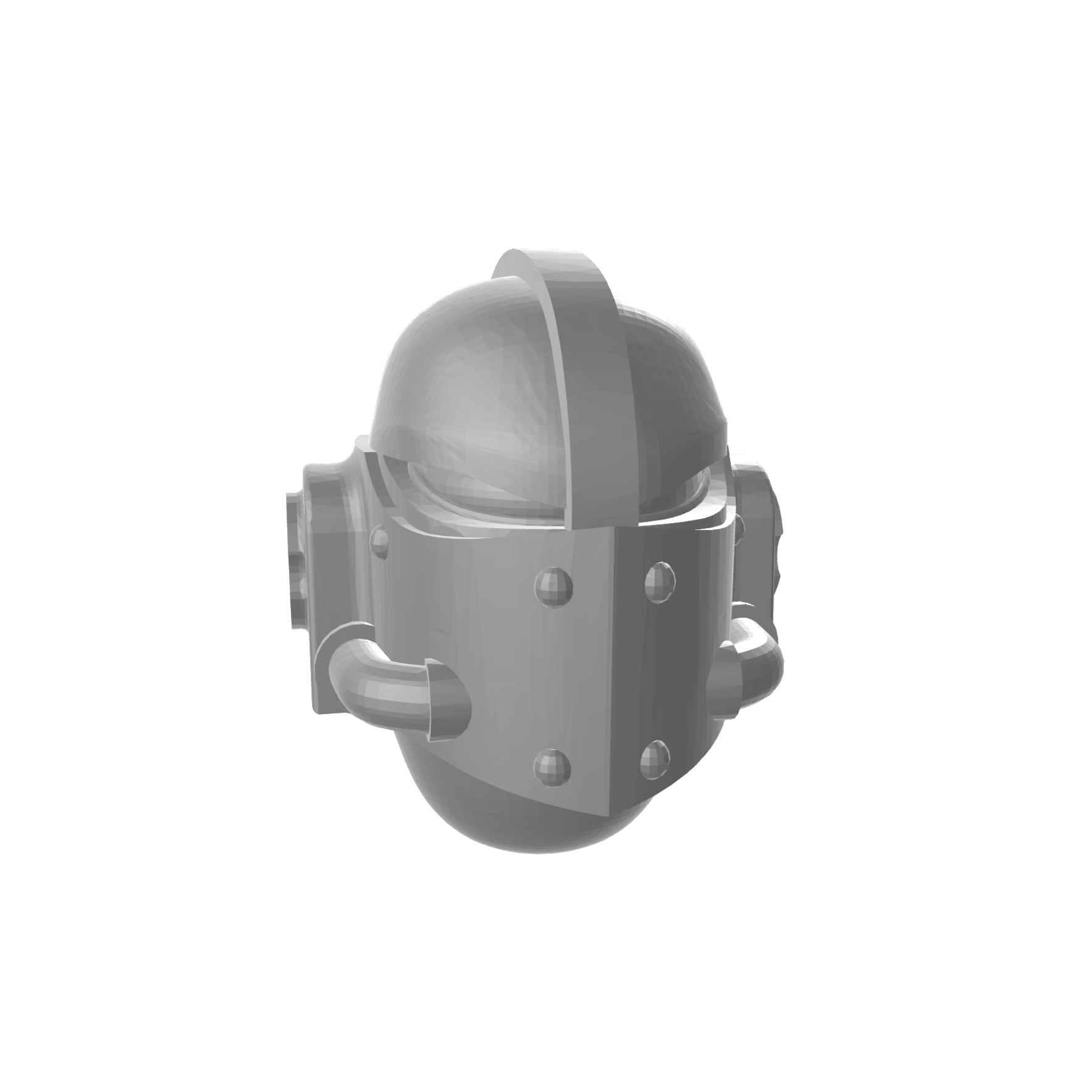 Battle Brother MK IV Helmet for JoyToy Marine Action Figures 1:18th Scale Custom Parts