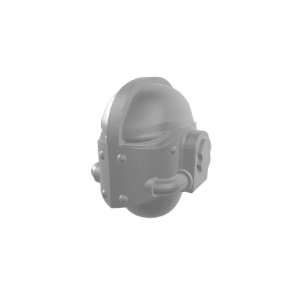 Battle Brother MK IV Helmet for JoyToy Marine Action Figures 1:18th Scale Custom Parts