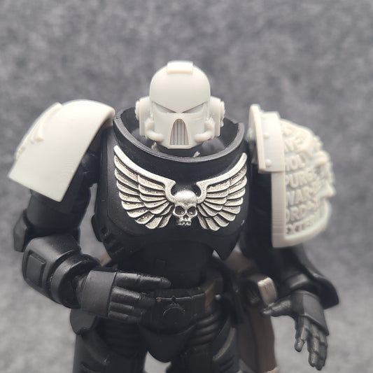 MK VII Helmet for JoyToy Loyalists Marine Action Figures Custom 1:18th Scale Head Swap