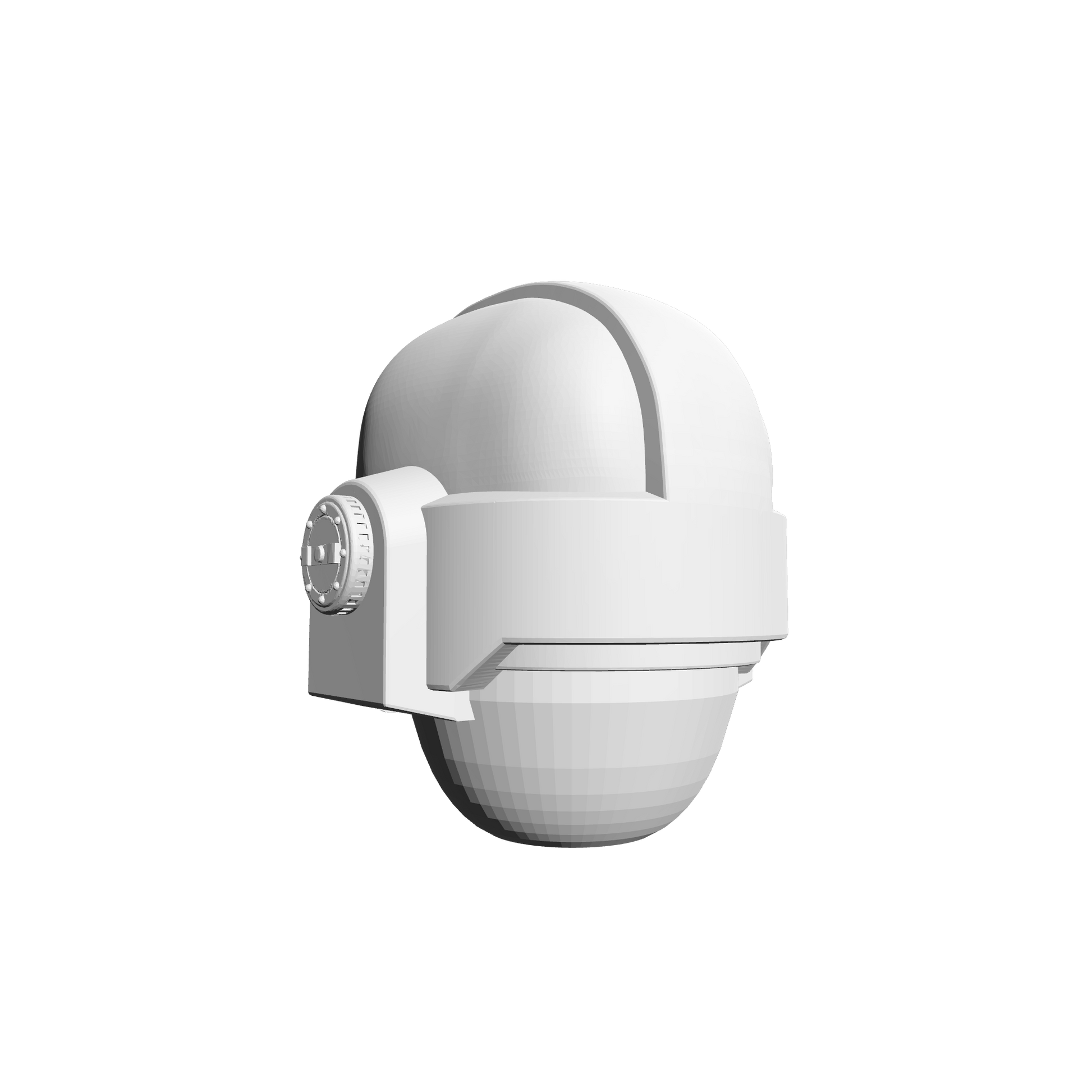 MK VII Helmet for JoyToy SM2 Sized Loyalists Marine Action Figures Custom 1:18th Scale Head Swap