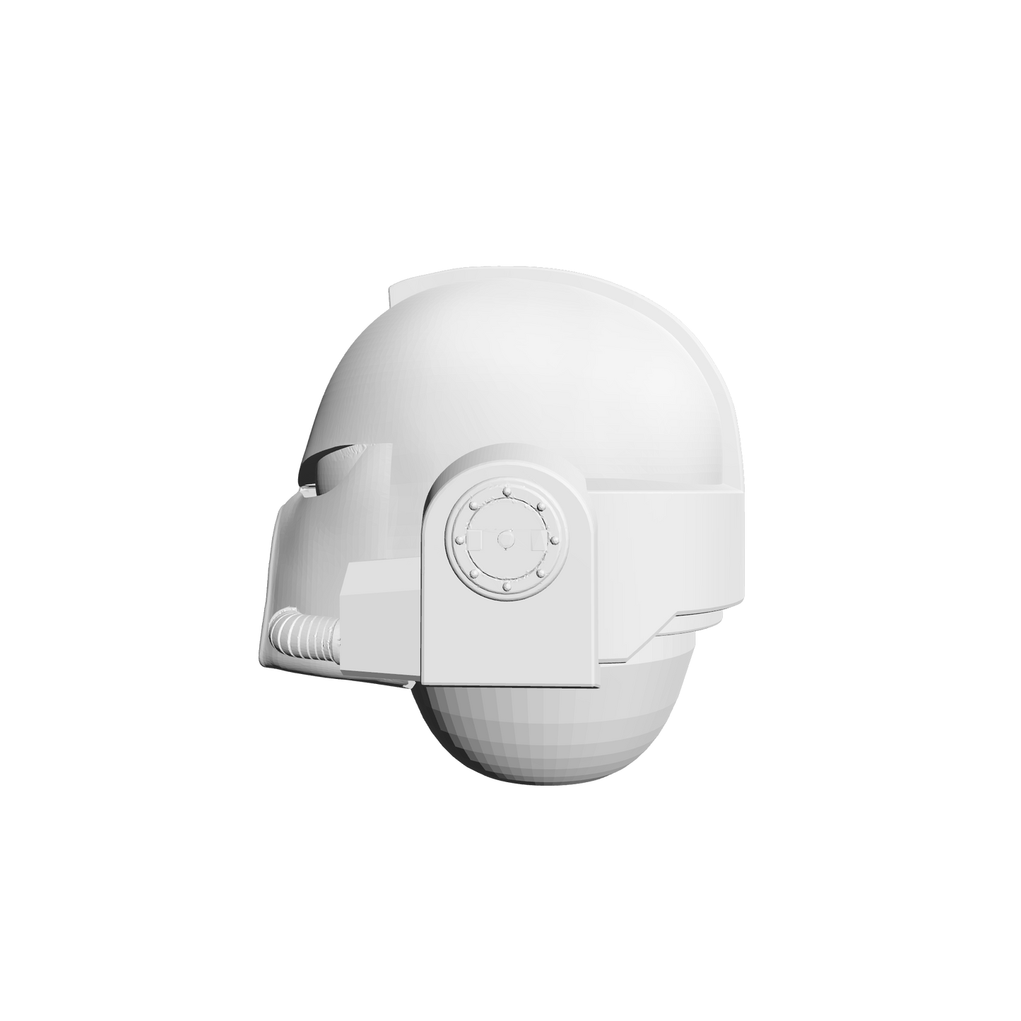 MK VII Helmet for JoyToy SM2 Sized Loyalists Marine Action Figures Custom 1:18th Scale Head Swap