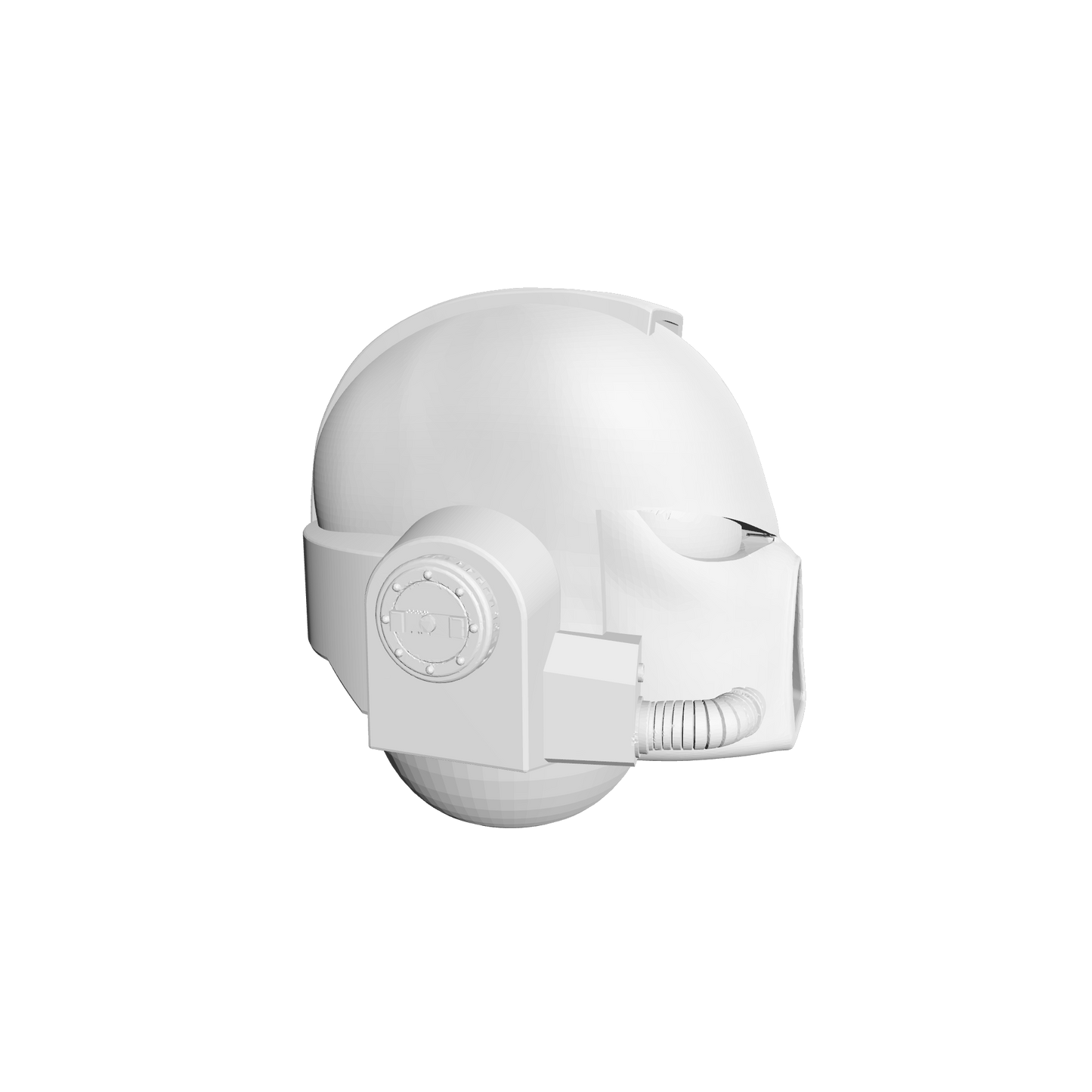MK VII Helmet for JoyToy SM2 Sized Loyalists Marine Action Figures Custom 1:18th Scale Head Swap