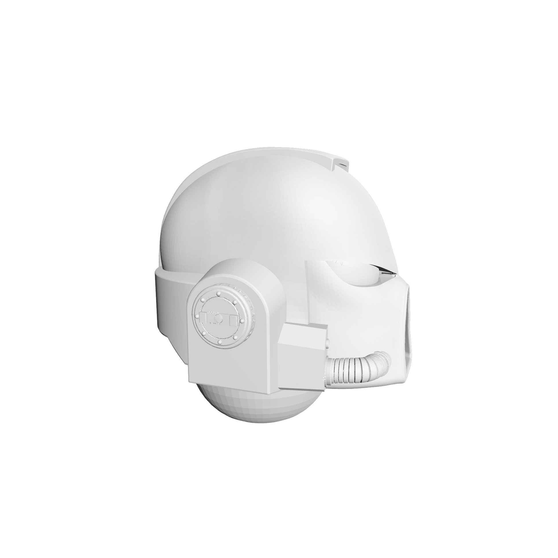 MK VII Helmet for JoyToy SM2 Sized Loyalists Marine Action Figures Custom 1:18th Scale Head Swap