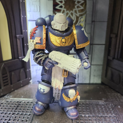 MK VII Helmet for JoyToy SM2 Sized Loyalists Marine Action Figures Custom 1:18th Scale Head Swap