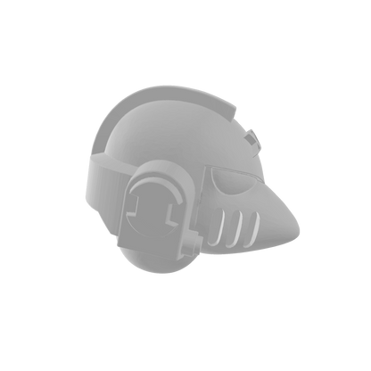 Custom Raven Guard Helmet MKVI Corvus Ver. 01 Legion Number XIX for JoyToy Space Marine Action Figures
