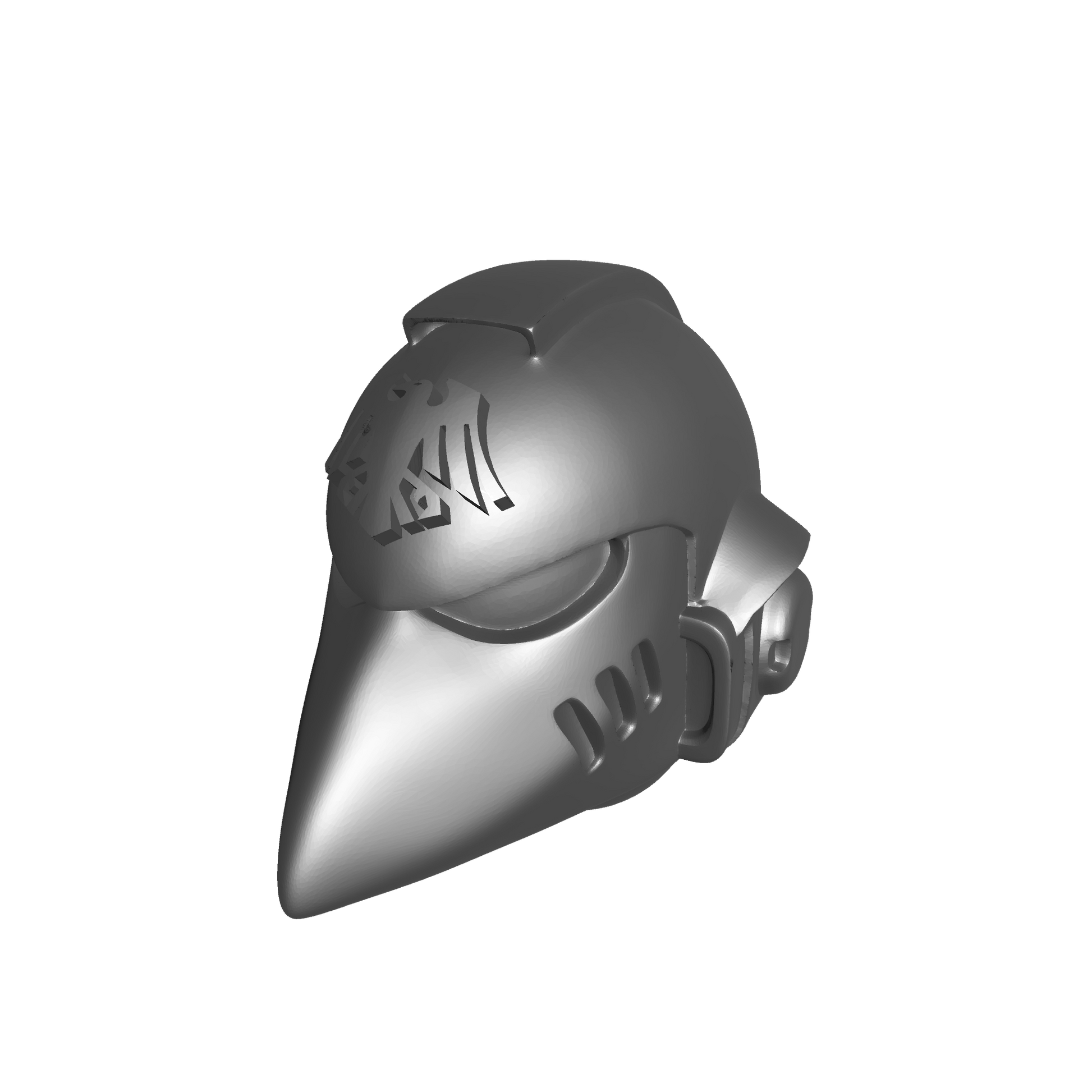 Raven Guard Helmet MKVI Corvus Ver. A Prime for JoyToy Space Marine 1:18th Scale Action Figure