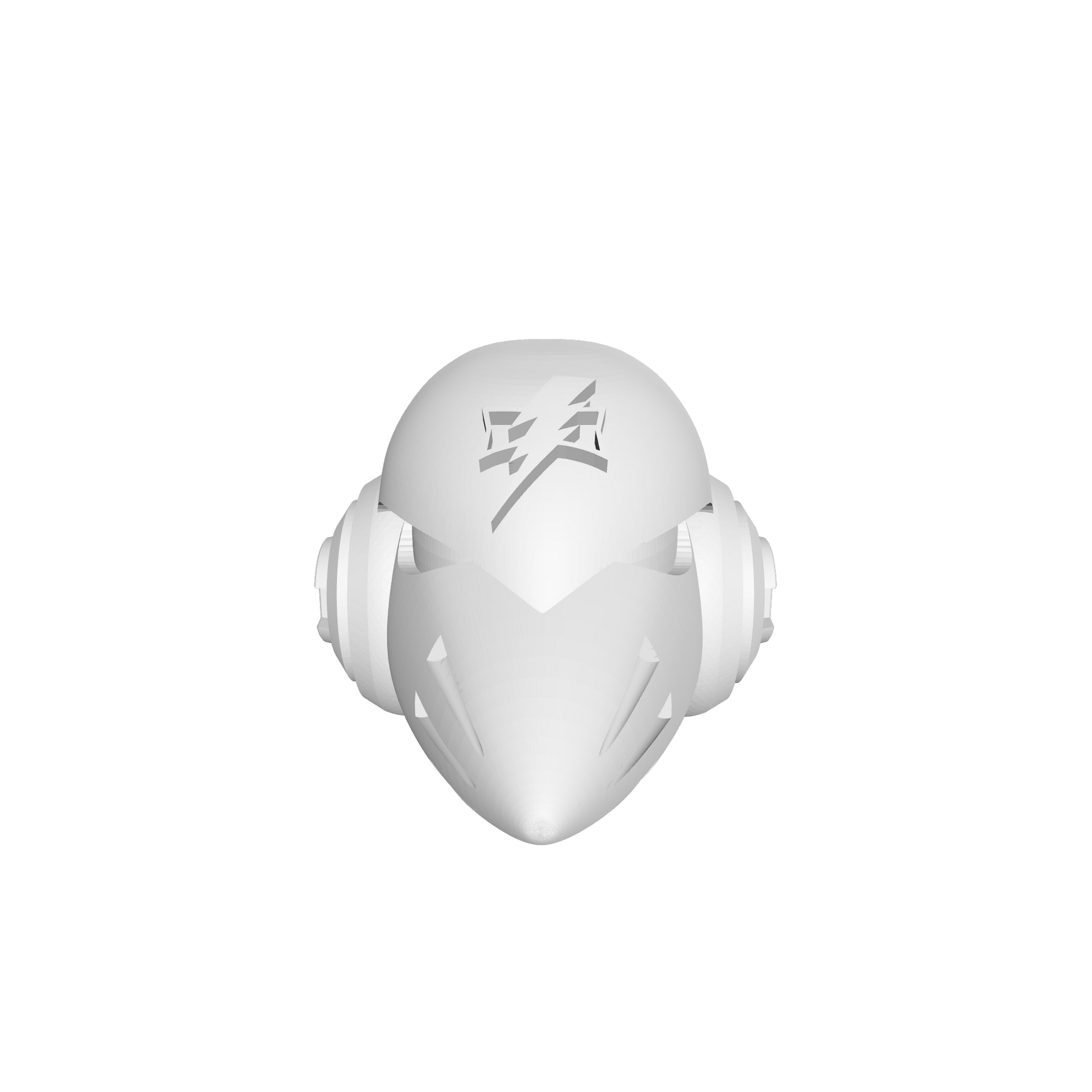 White Scars Legion MKVI Corvus Helmet V2 for JoyToy Loyalist Marine 1:18th Scale Action Figure