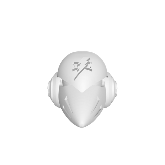 White Scars Legion MKVI Corvus Helmet V2 for JoyToy Loyalist Marine 1:18th Scale Action Figure