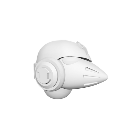 White Scars Legion MKVI Corvus Helmet V2 for JoyToy Loyalist Marine 1:18th Scale Action Figure