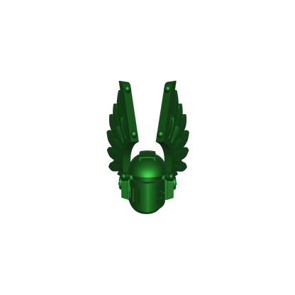 Dark Angels Legion MKIII Winged Helmet Ver. 2 for JoyToy Loyalists Marine Action Figures Custom 1:18th Scale Head Swap