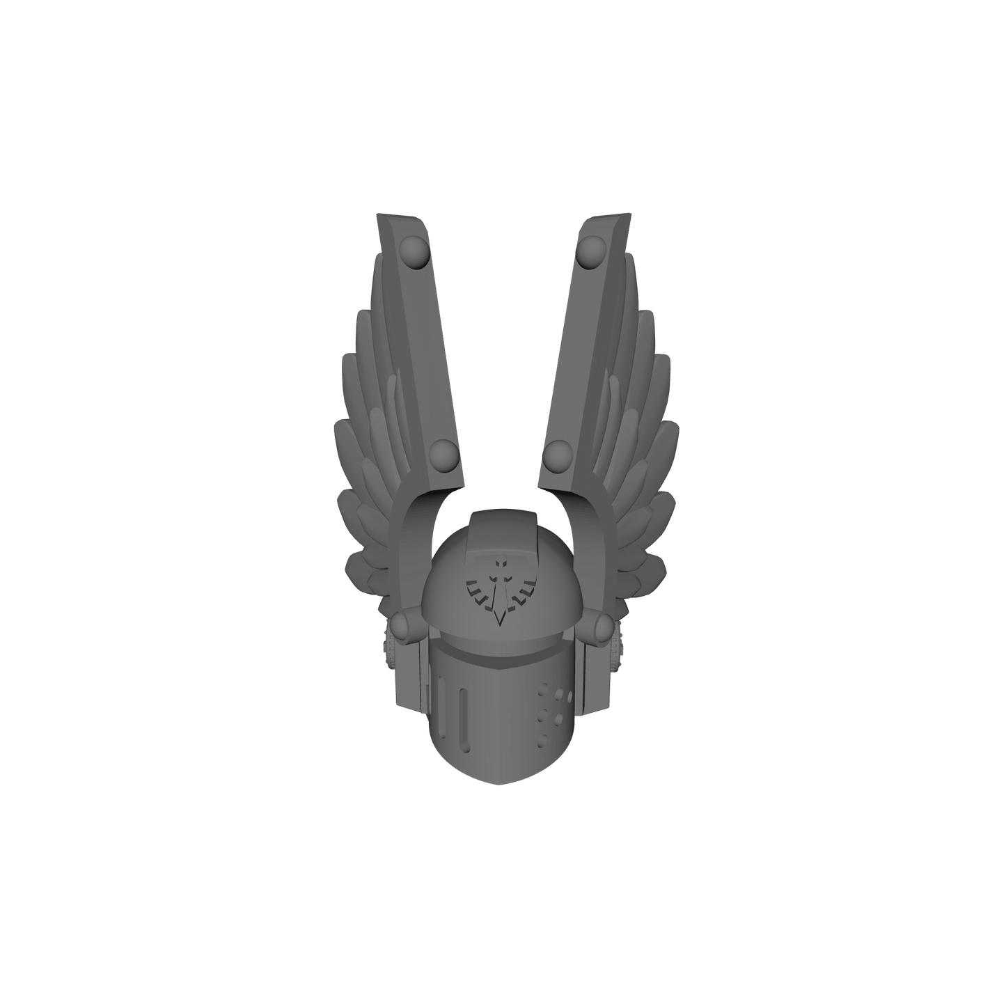 Dark Angels Legion MKIII Winged Helmet Ver. 2 Icon for JoyToy Loyalists Marine Action Figures Custom 1:18th Scale Head Swap