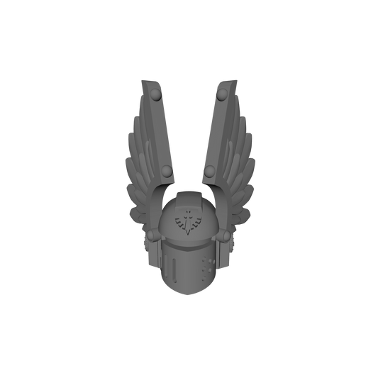 Dark Angels Legion MKIII Winged Helmet Ver. 2 Icon for JoyToy Loyalists Marine Action Figures Custom 1:18th Scale Head Swap