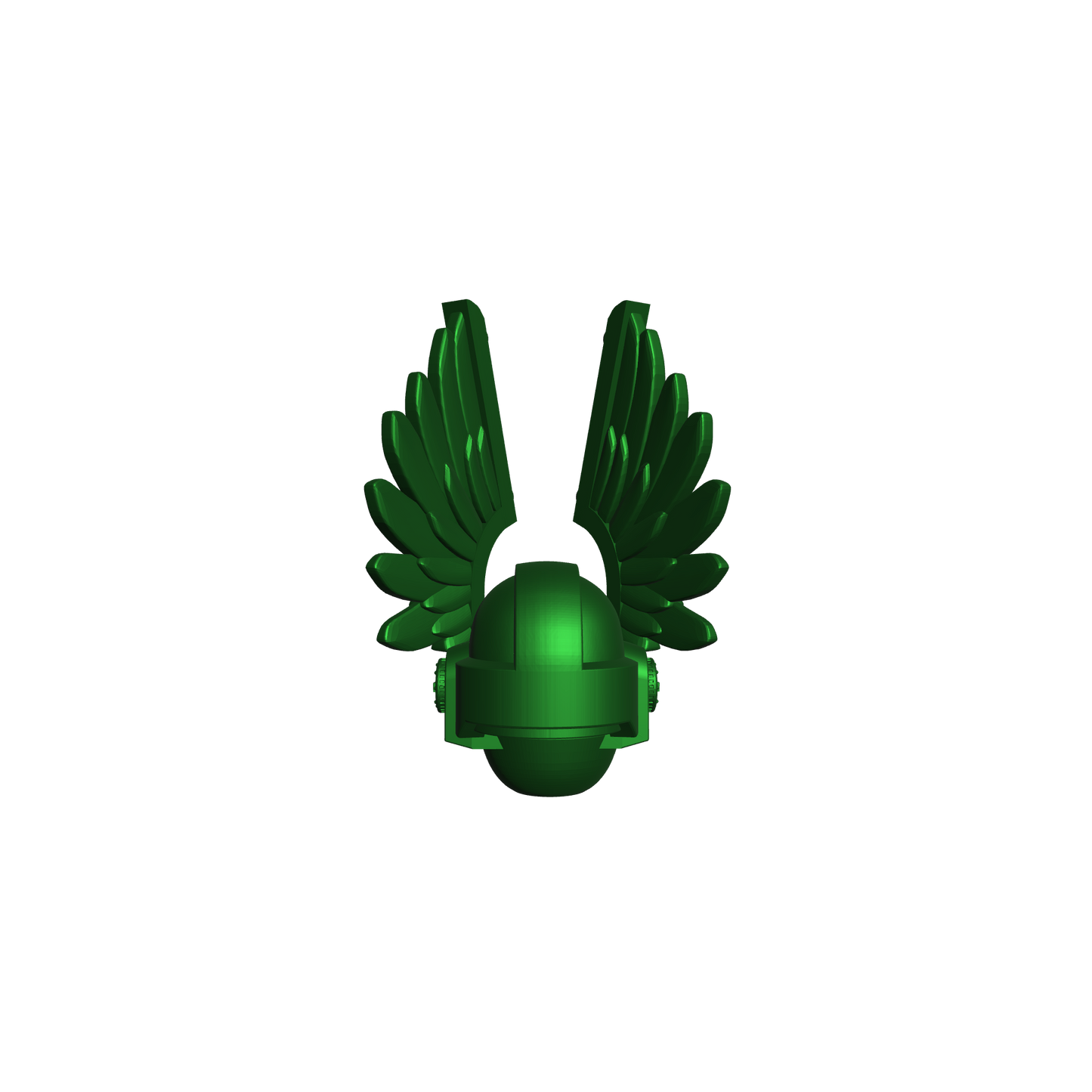 Dark Angels Legion MKIII Winged Helmet Ver. 2 for JoyToy Loyalists Marine Action Figures Custom 1:18th Scale Head Swap
