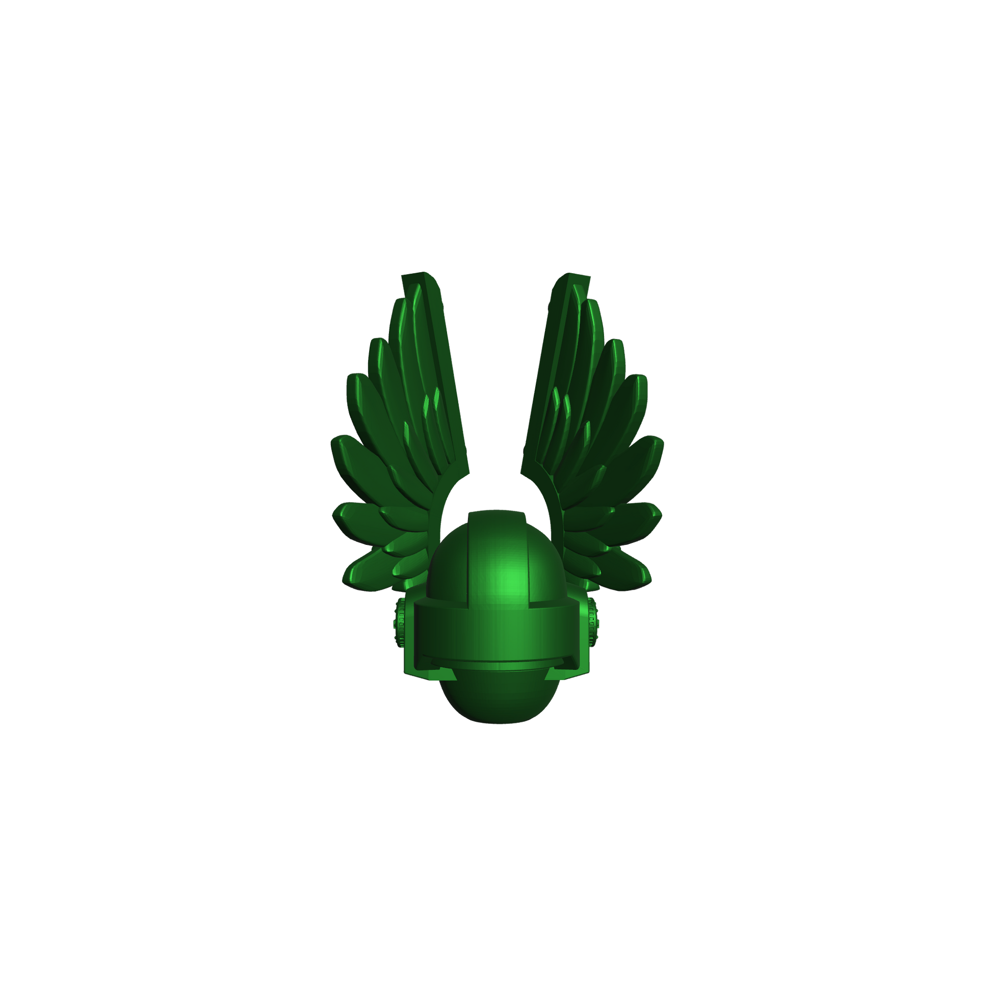 Dark Angels Legion MKIII Winged Helmet Ver. 2 for JoyToy Loyalists Marine Action Figures Custom 1:18th Scale Head Swap