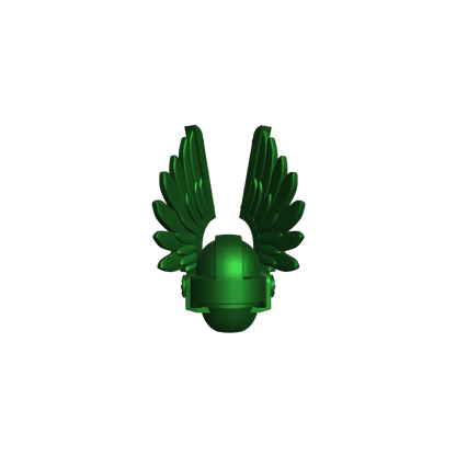 Dark Angels Legion MKIII Winged Helmet Ver. 2 for JoyToy Loyalists Marine Action Figures Custom 1:18th Scale Head Swap