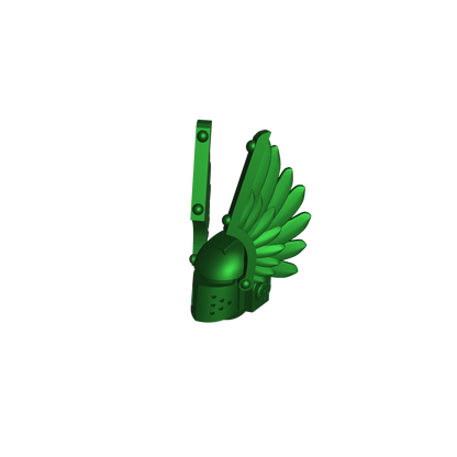 Dark Angels Legion MKIII Winged Helmet Ver. 2 for JoyToy Loyalists Marine Action Figures Custom 1:18th Scale Head Swap