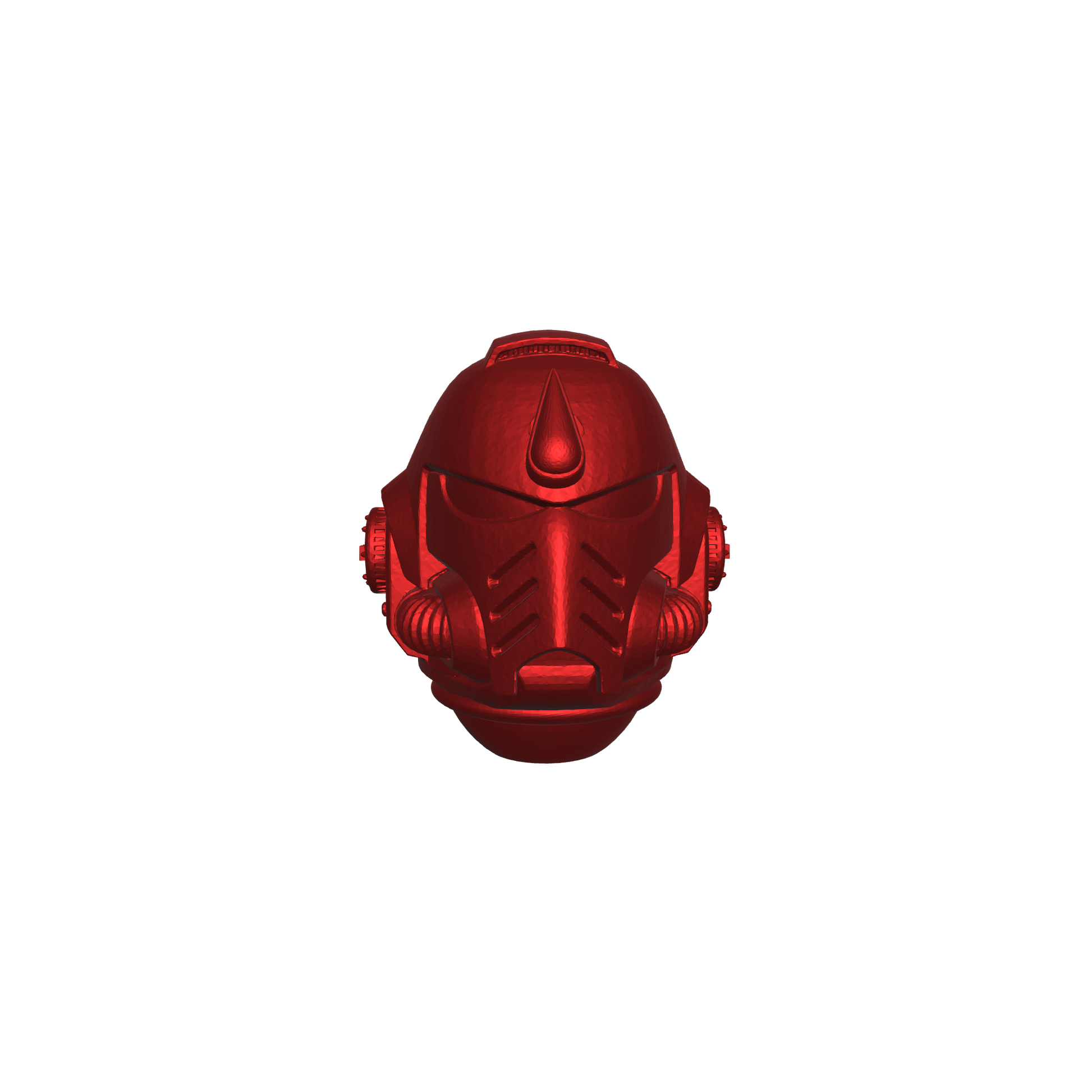 Blood Angels Chapter MK X Helmet Swap for JoyToy Space Marine Action Figures Custom 1:18th Scale Parts