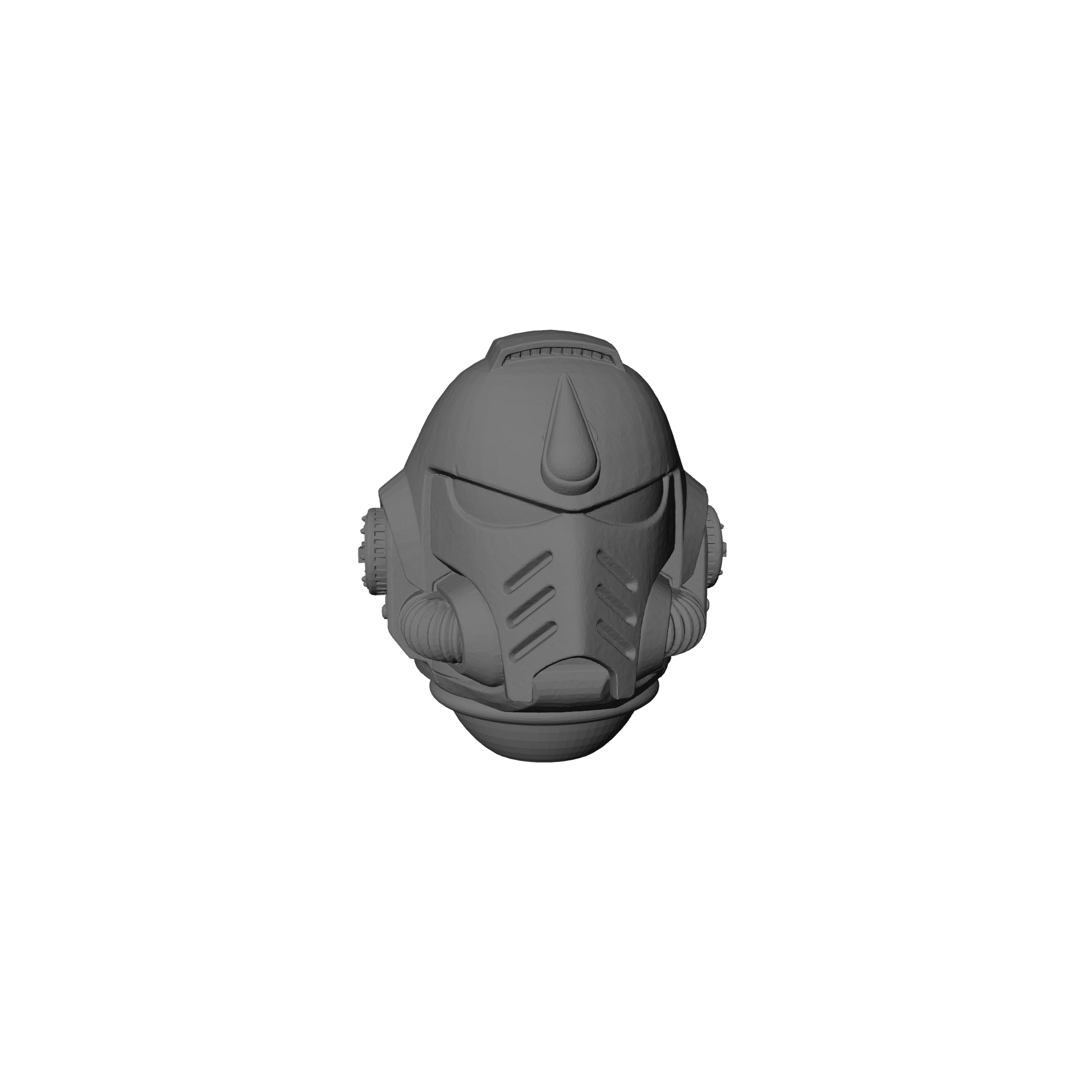 Blood Angels Chapter MK X Helmet Swap for JoyToy Space Marine Action Figures Custom 1:18th Scale Parts