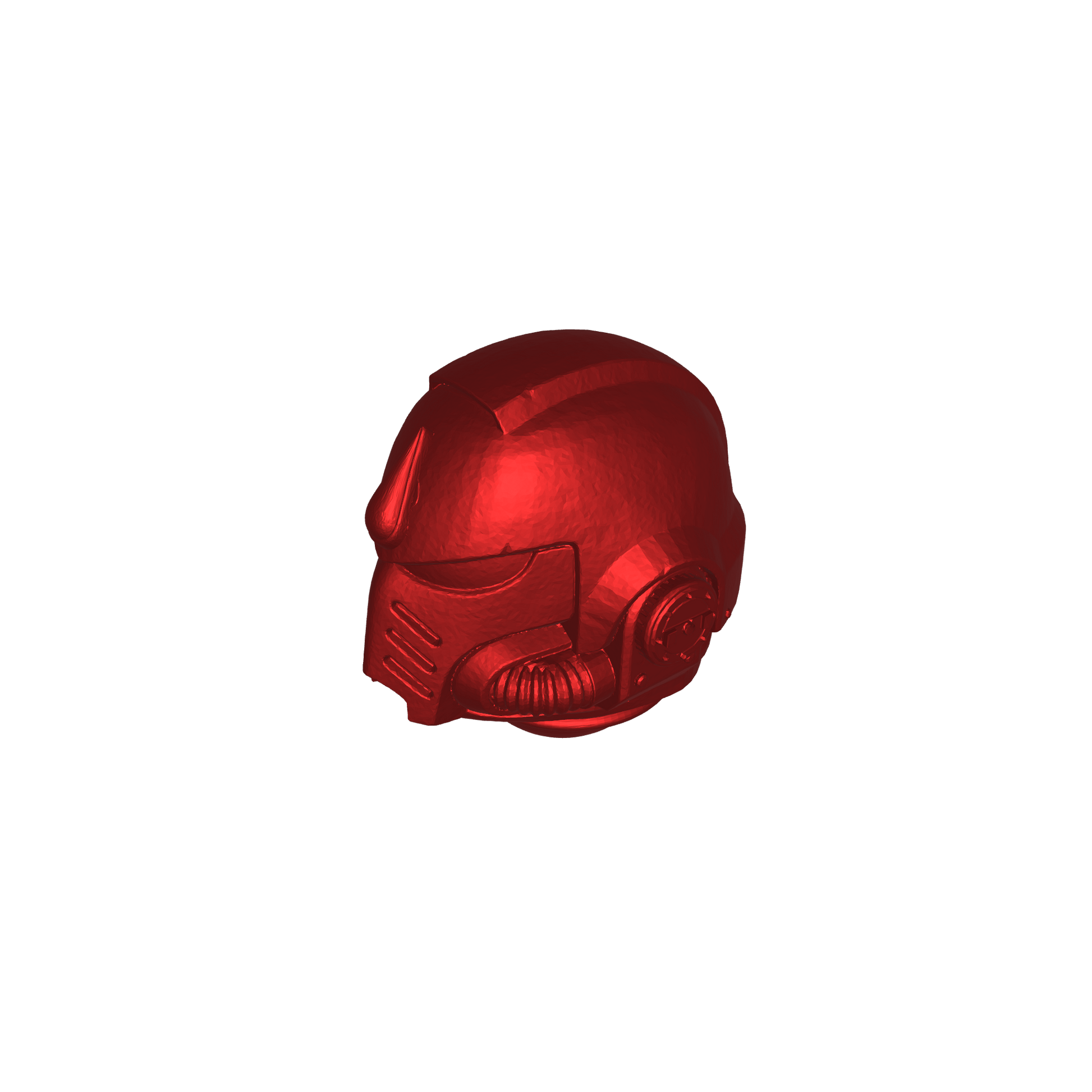Blood Angels Chapter MK X Helmet Swap for JoyToy Space Marine Action Figures Custom 1:18th Scale Parts